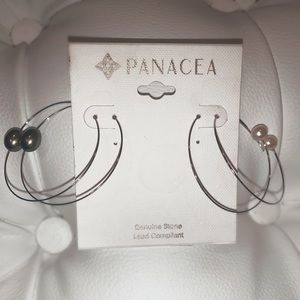Panacea Real Pearl Earrings 2x